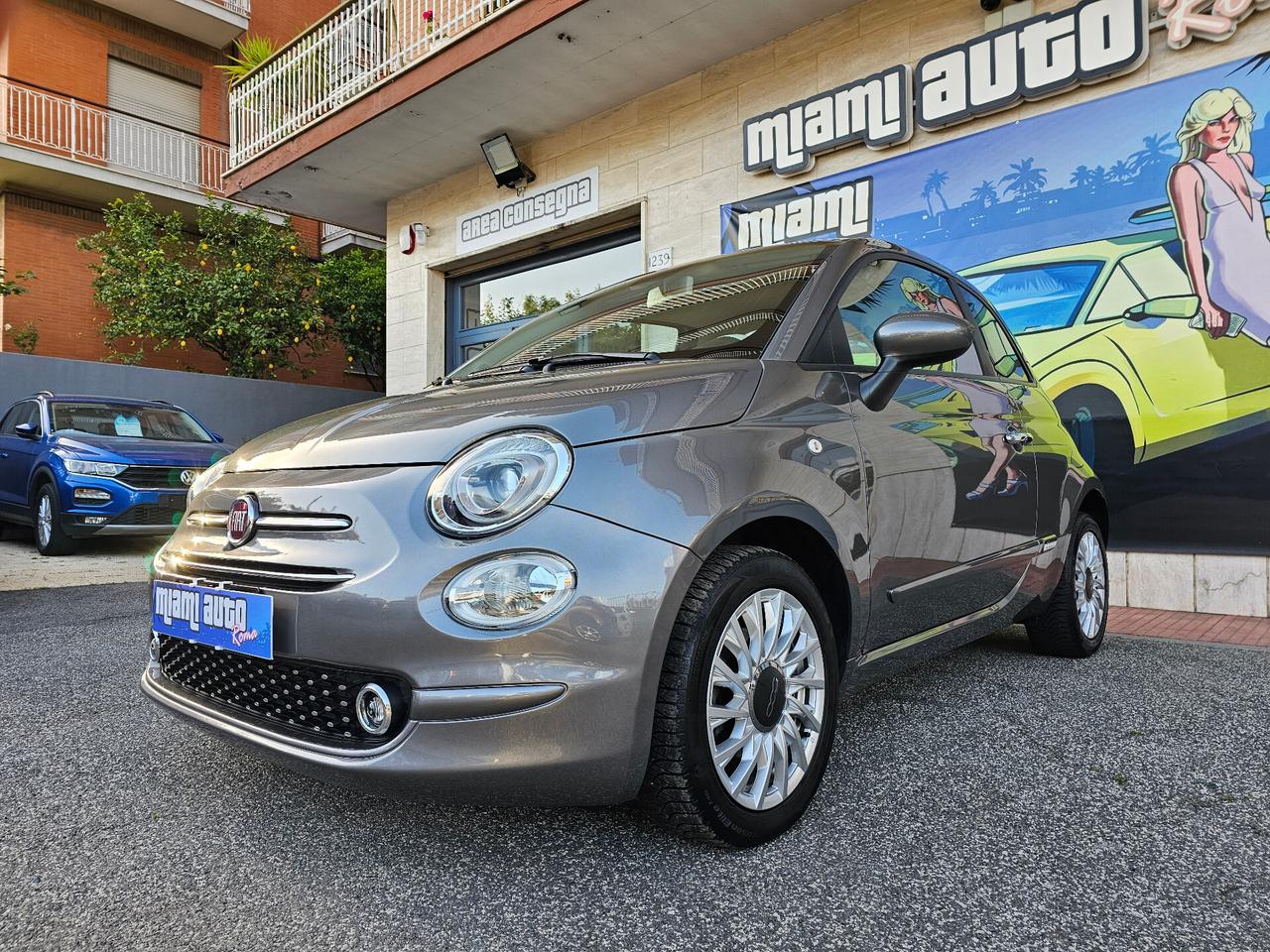 Fiat 500 1.0 Hybrid Lounge TAGL CERT UC 7 ANDROID/APPLE NEOPAT OK