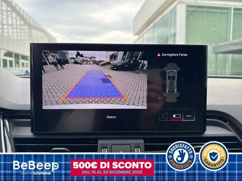 Audi Q5 SPORTBACK 40 2.0 TDI MHEV 12V S LINE PLUS QUATT