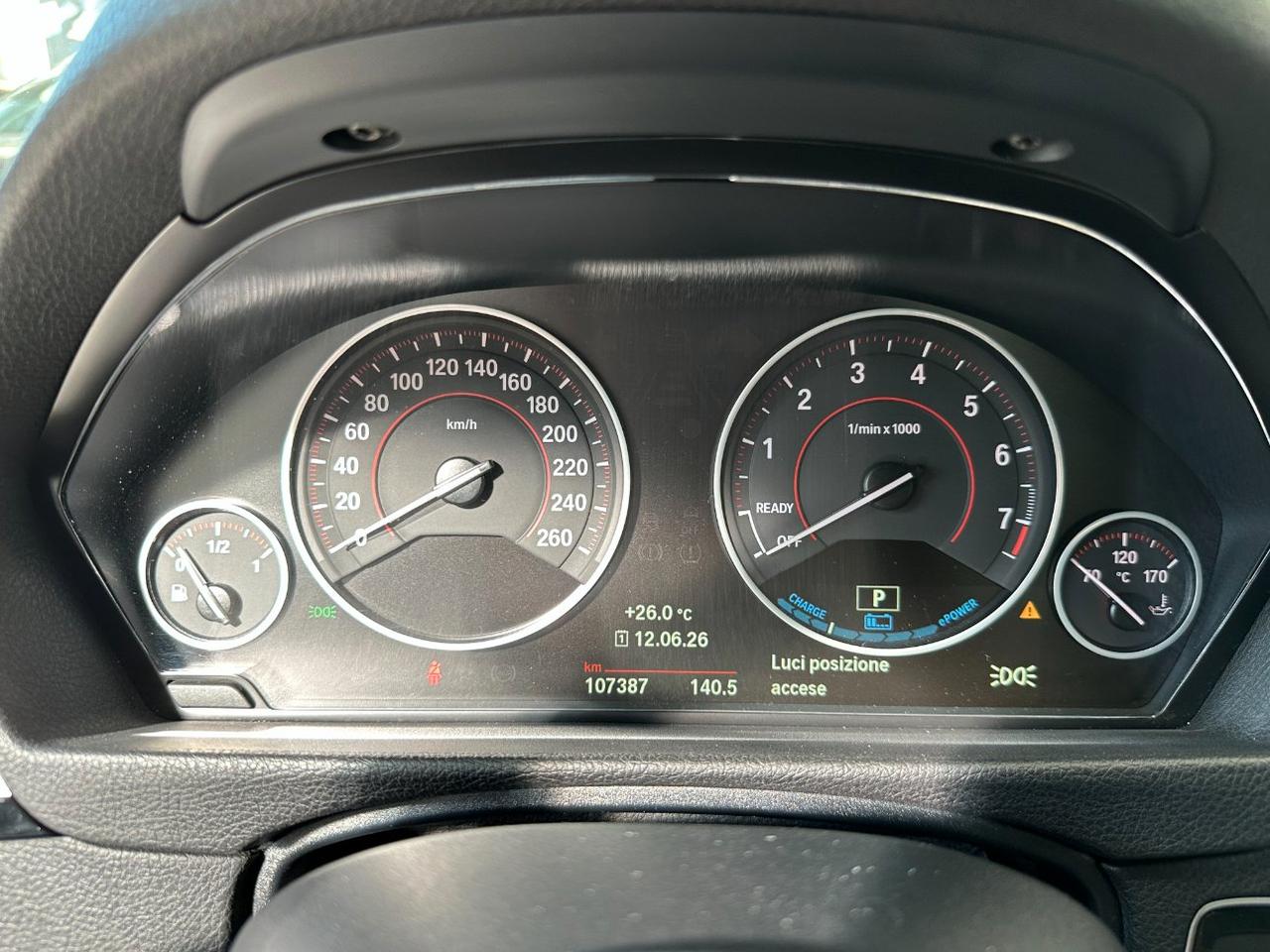 BMW 330 e Msport auto-LED-18"-Telecamera-Navi