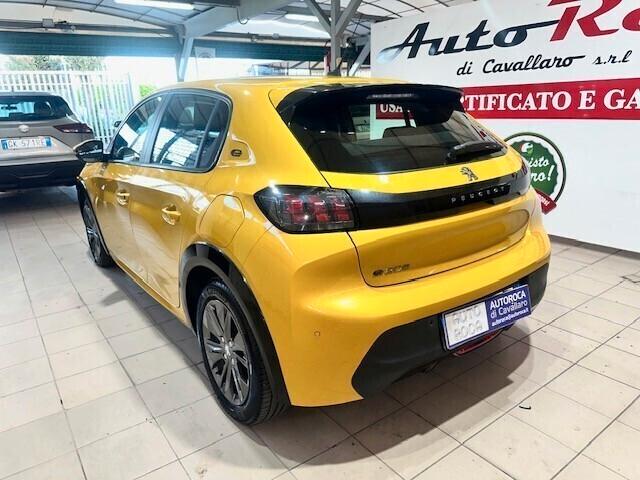 Peugeot 208 motore elettrico 136 CV 5 porte Active