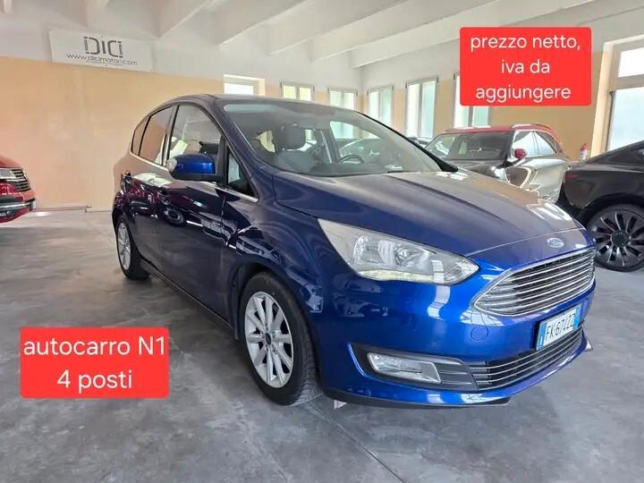 Ford C-Max 1.5 d Titanium AUTOCARRO N1 4 posti unipr VAN +IVA