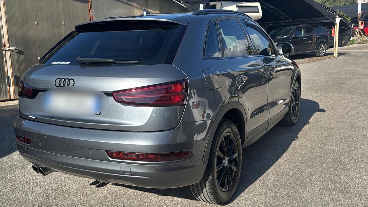 Audi Q3 2.0 TDI 150 CV BLACK EDITION 2015 USATO