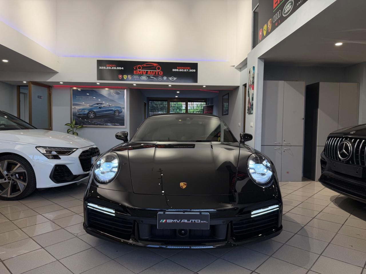 Porsche 911 Turbo S Cabriolet ufficiale italiana iva esposta