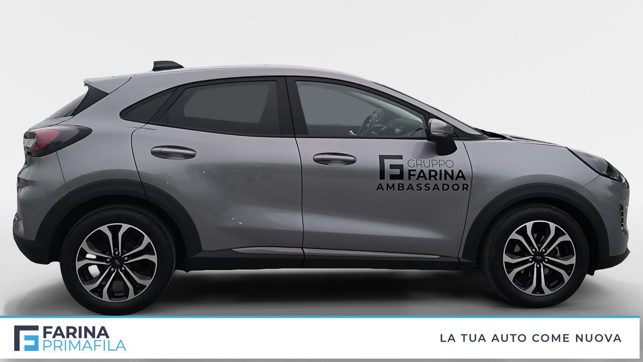 FORD Puma Titanium 1.0 EcoBoost Hybrid 125CVTrasmissione manuale a 6 rapporti Trazione anteriore