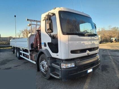 AUTOCARRO RENAULT V I 22AXA8 CASSONATO CON Gru