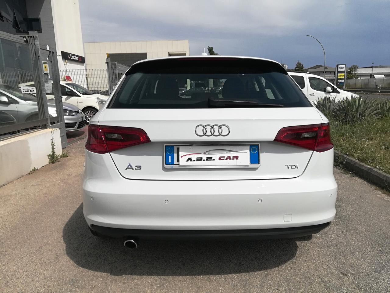 AUDI - A3 Sportback - 1.6 TDI S tronic Ambition - FINANZIABILE - RITIRO PERMUTE