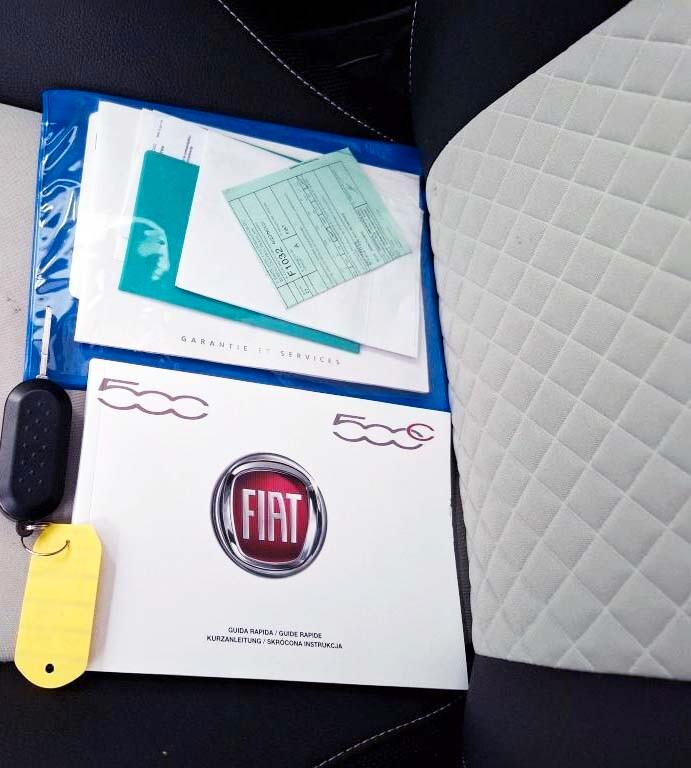 Fiat 500 1.0 Hybrid Dolcevita Unico Proprietario Interni Pelle Bianca