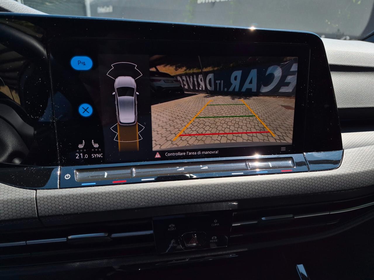 Volkswagen Golf GTI 5 PORTE LED NAVI CARPLAY C.18 NERI AUTO UFFICIALE VW 1 PROPRIETARIO