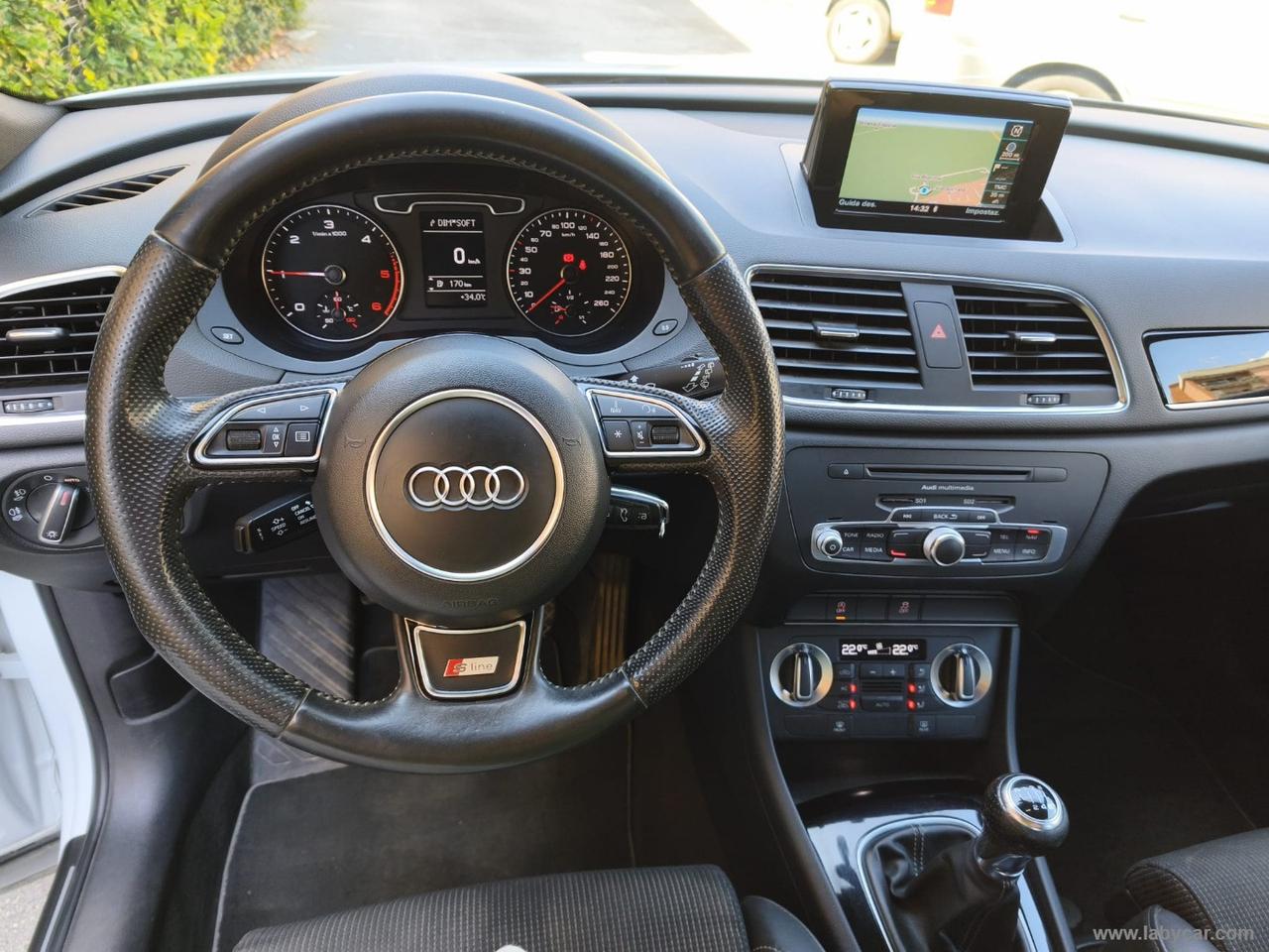 AUDI Q3 2.0 TDI 140CV SLINE UNICOPROP*MANUALE