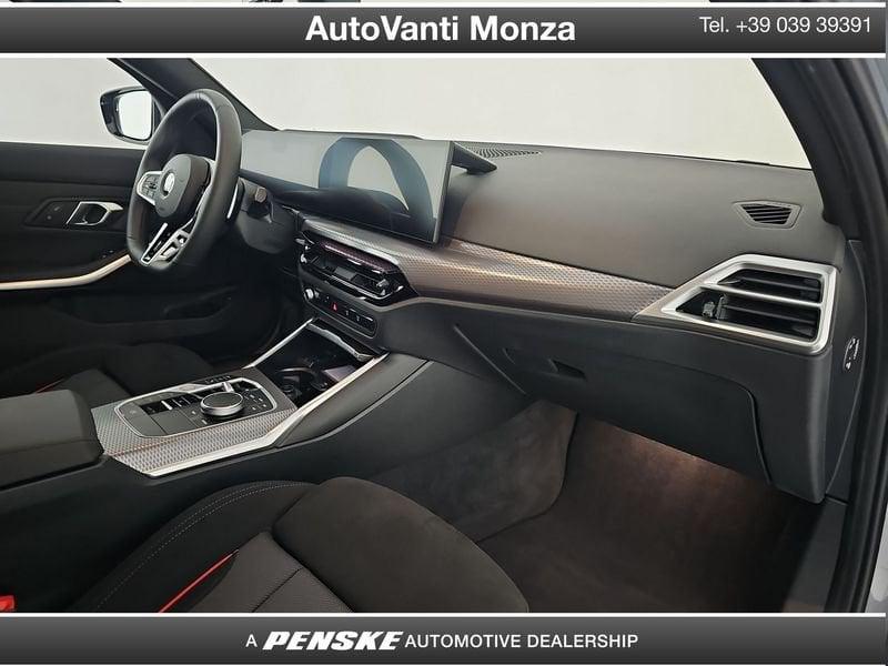 BMW Serie 3 318d Touring mhev 48V MSport auto con gancio traino