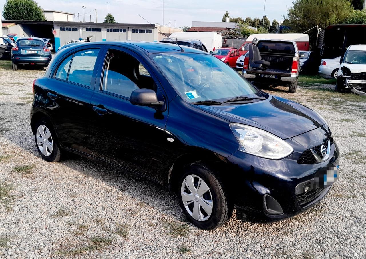 Nissan Micra 1.2 benzina gpl del 2017