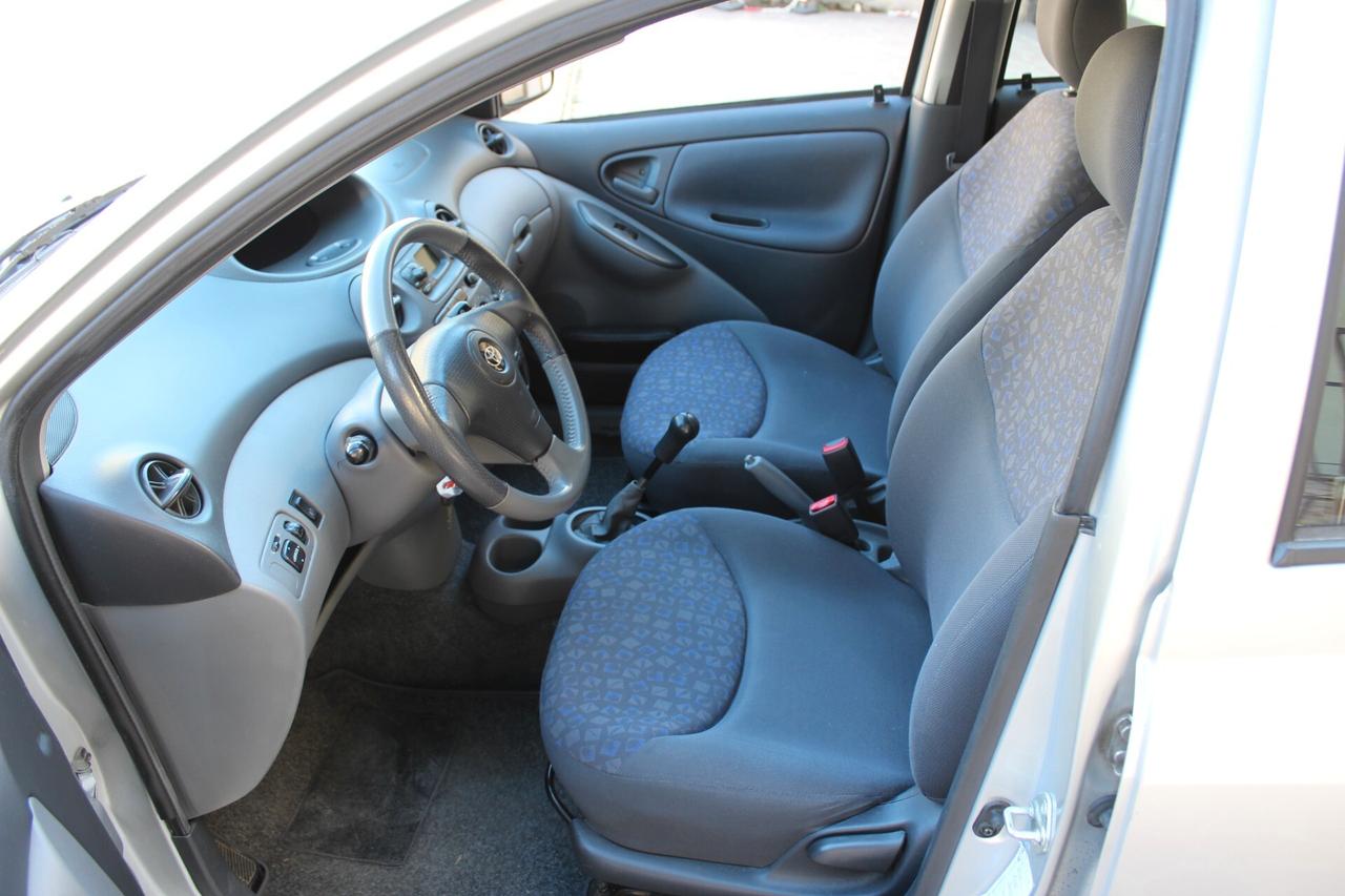 Toyota Yaris 1.3i 16V cat 5 porte Neopatentati SOLI 46000 km