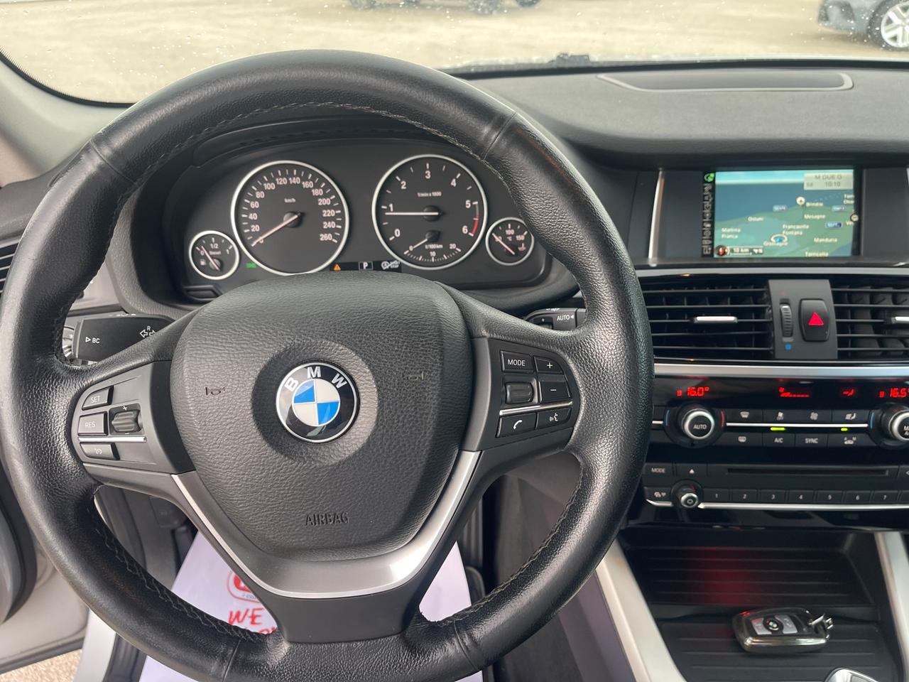 BMW X3 2.0 D XDRIVE 190CV FULL STEPTRONIC MY16