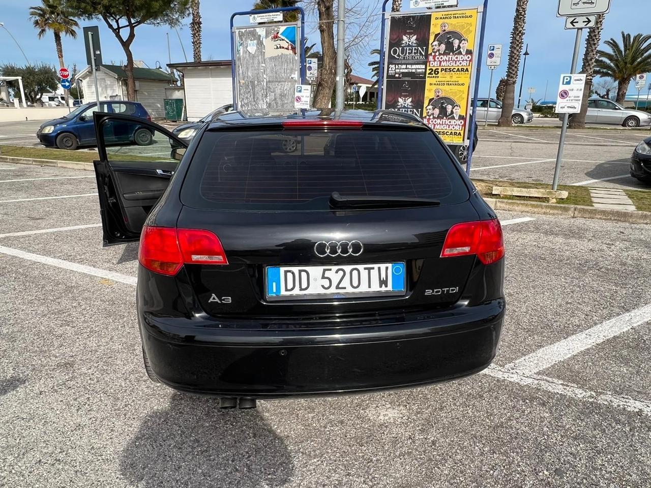 Audi A3 2.0 16V TDI S tronic automatica 2006
