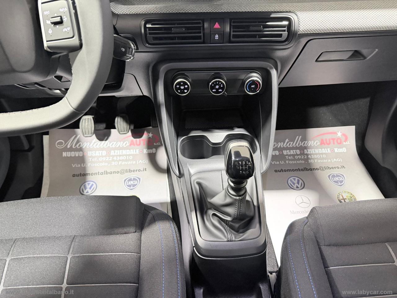 CITROEN C3 PureTech 100 S&S Plus NUOVA / KM 0