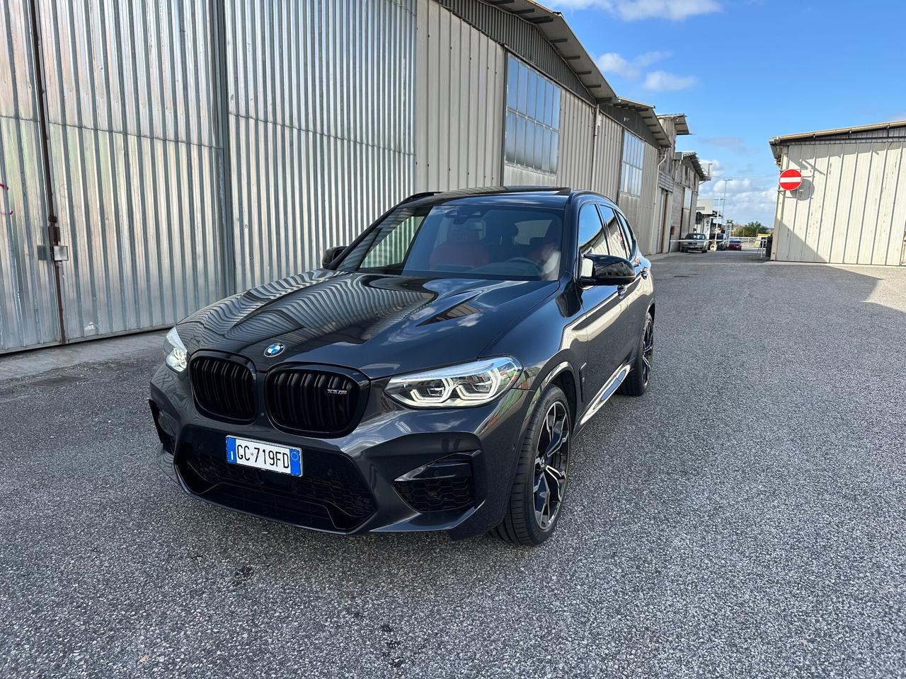 Bmw X3 M COMPETITION 510 CV tetto pelle rossa