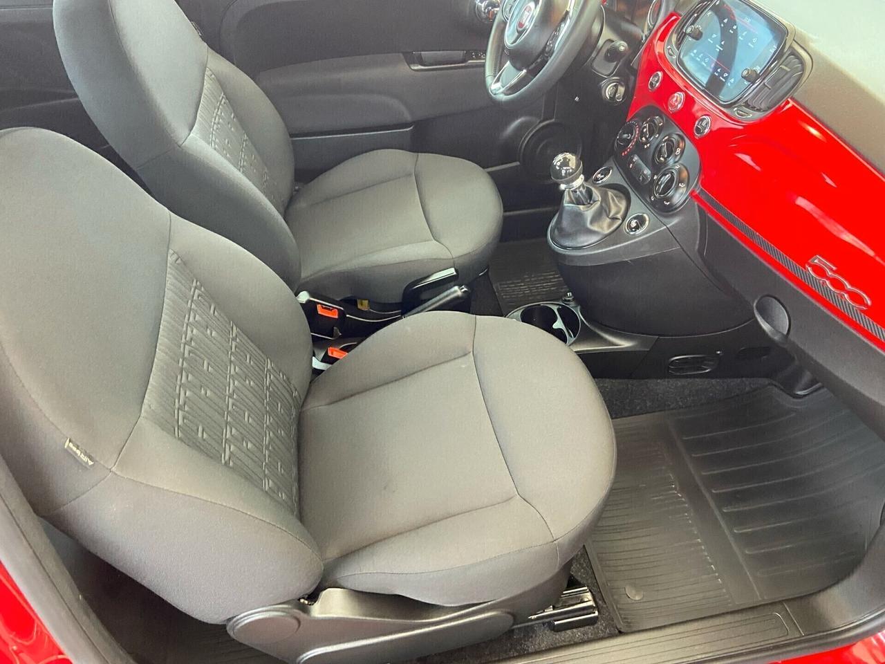 Fiat 500 1.0 Hybrid Red