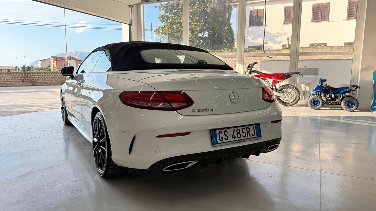 Mercedes-benz C 220 d Auto Cabrio Premium Plus AMG