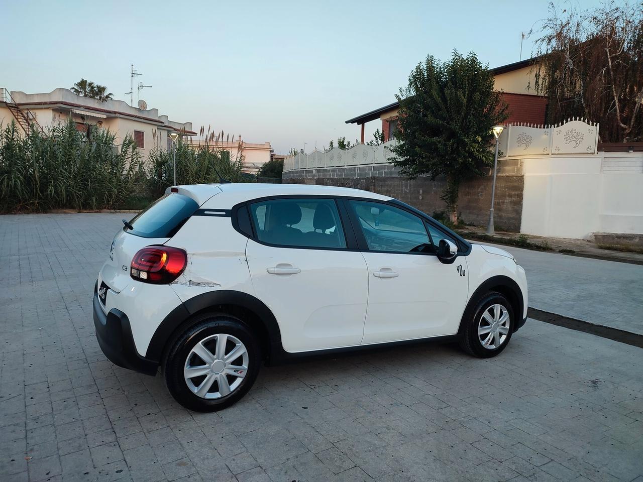 Citroen C3 YOU 1.2 BENZINA 85 CV S&S CLIMA KM CERTIFICATI