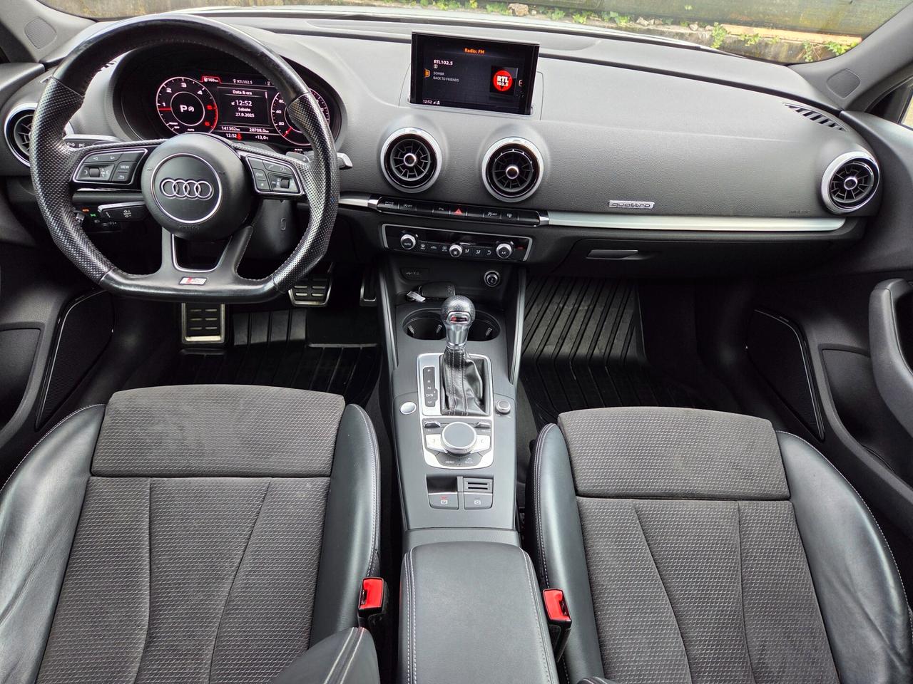 Audi A3 SPB 2.0 TDI 184 CV quattro S tronic Sport