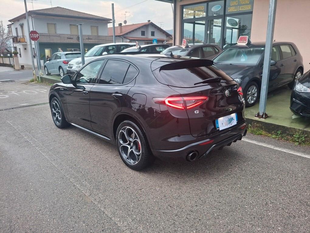 Alfa Romeo Stelvio 2.2 Veloce Q4 Pelle Rossa/TETTO My24