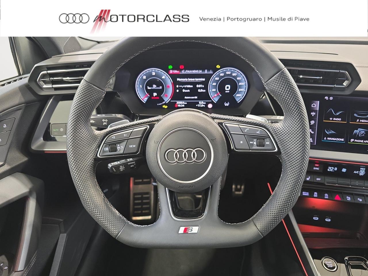 Audi A3 sportback 2.0 tdi 150cv s line edition s tronic