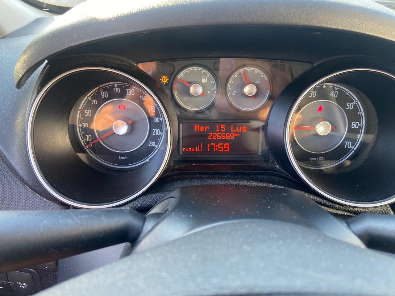 Fiat Punto 1.4 benz/metano S&S 8V 5 porte Lounge
