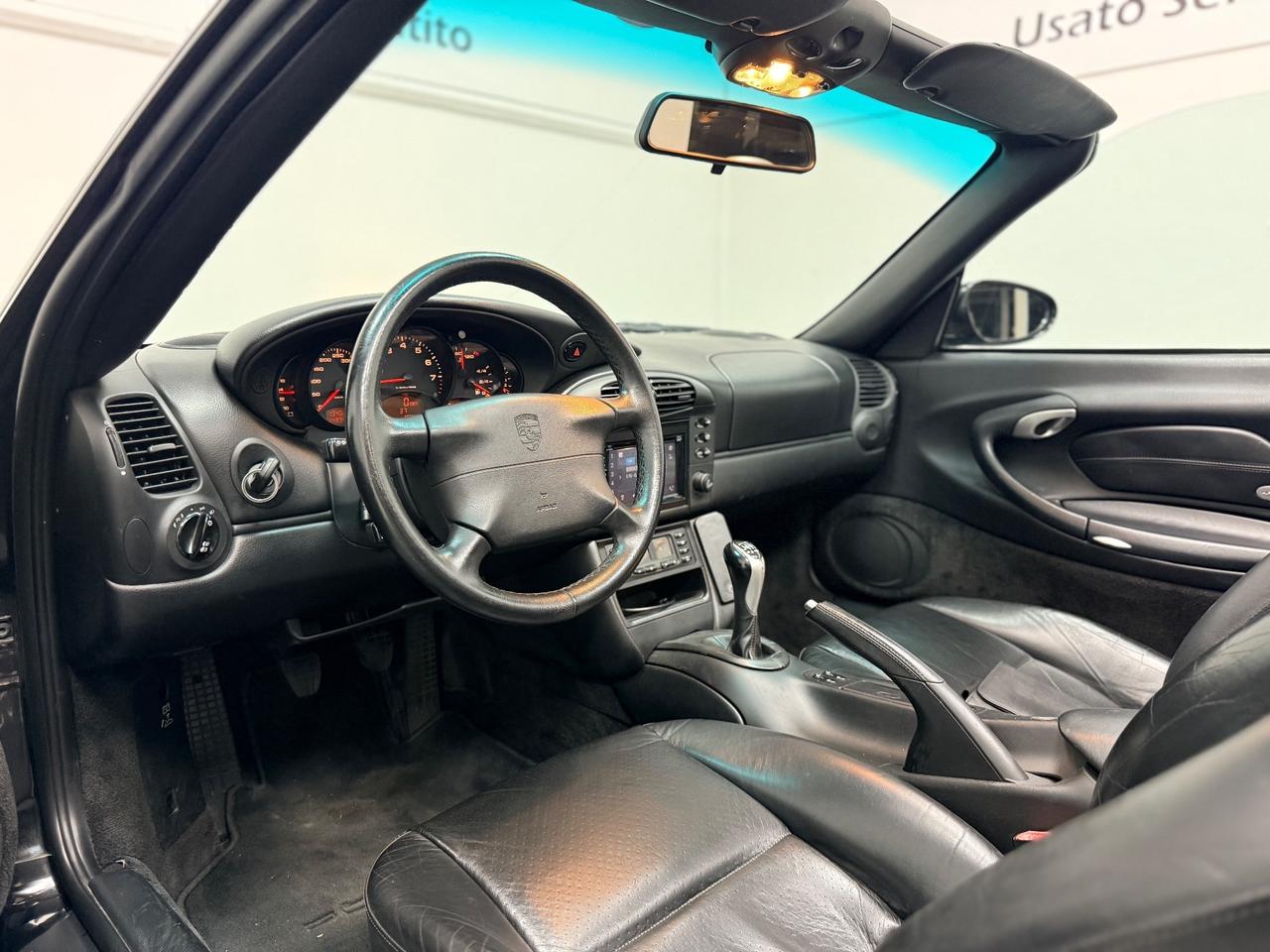 Porsche 911 3.4 Carrera 300CV Manuale Cabriolet ASI HARDTOP 06/2001 TAGLIANDI UFFICIALI