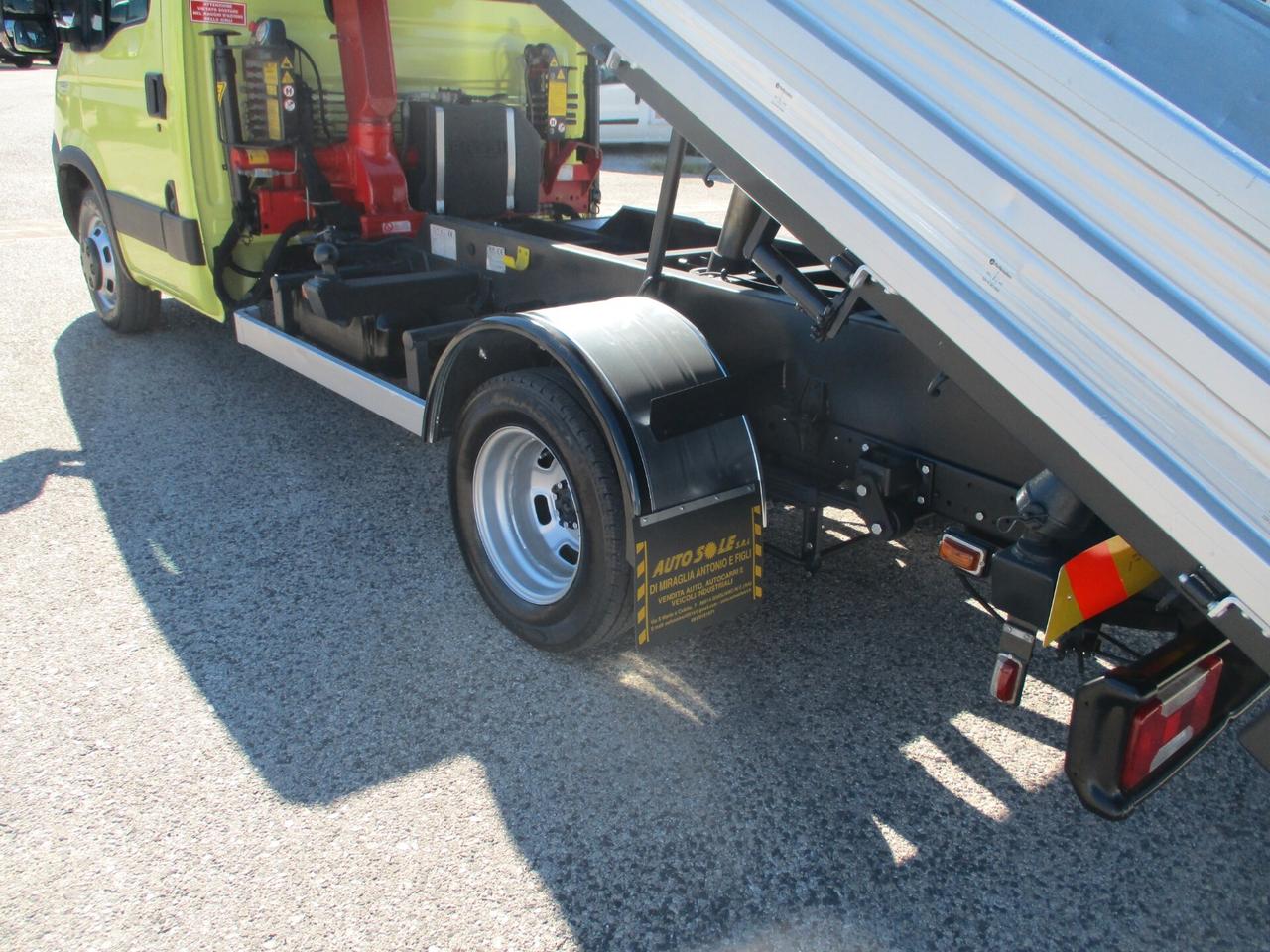 Iveco Daily 50C15 K 3000 150CV E4 GRU FASSI F28/3S+RIBALTABILE