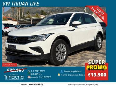 Volkswagen Tiguan Life 2.0 TDI 122CV