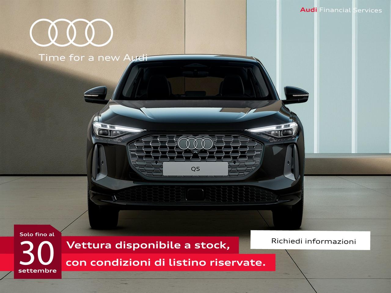 Audi Q5 sportback 2.0 tdi mhev+ business advanced quattro 204cv s-tronic
