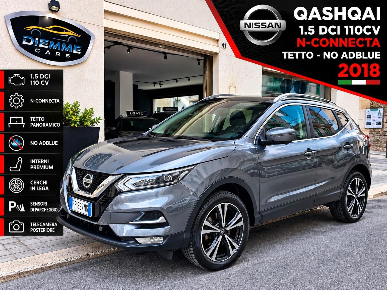 Nissan Qashqai 1.5 dCi 110cv N-Connecta 2018