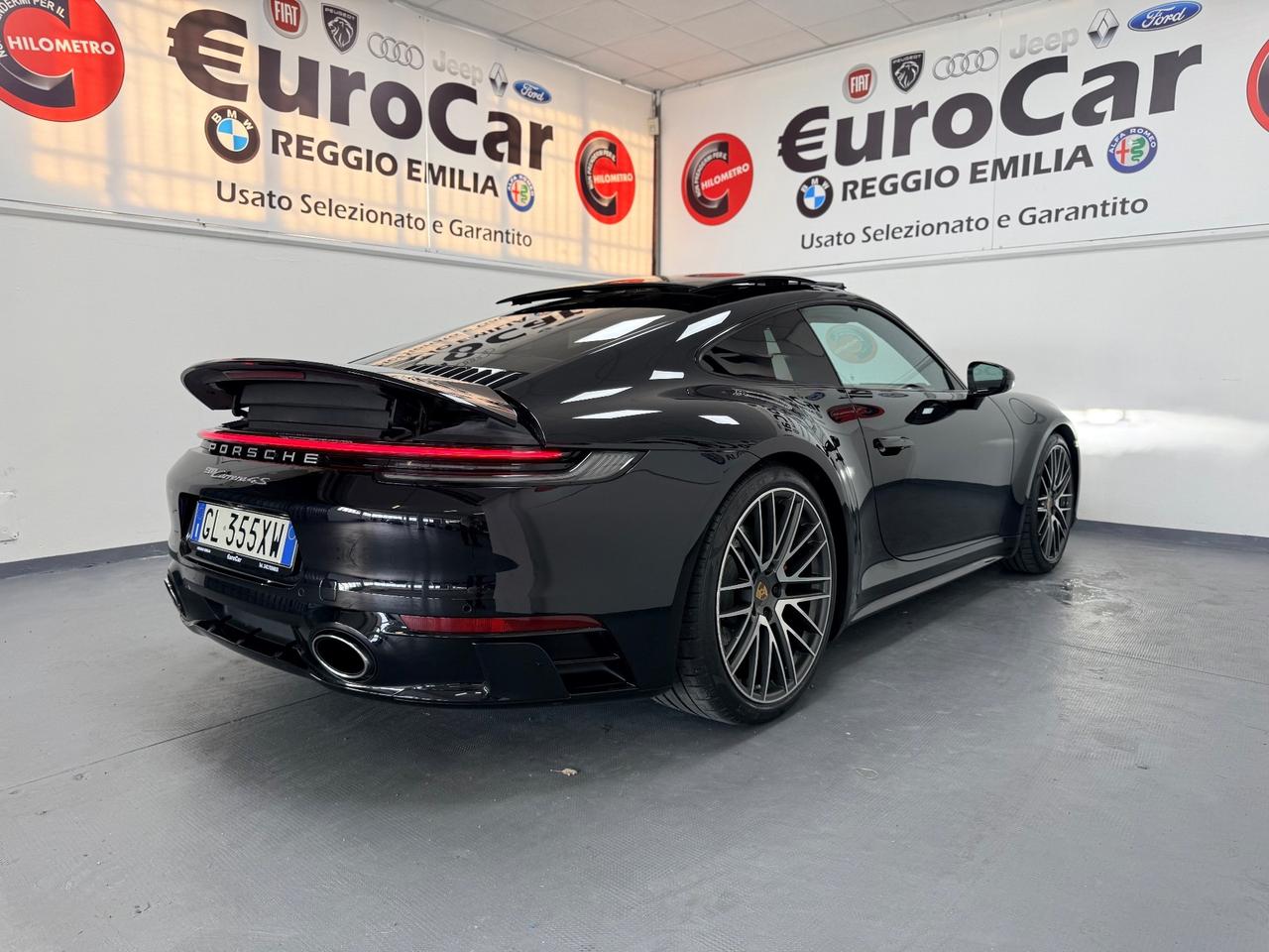 Porsche 992 3.0 450cv Carrera 4S 02/2023 APPROVED 2027 TETTO SCARICO