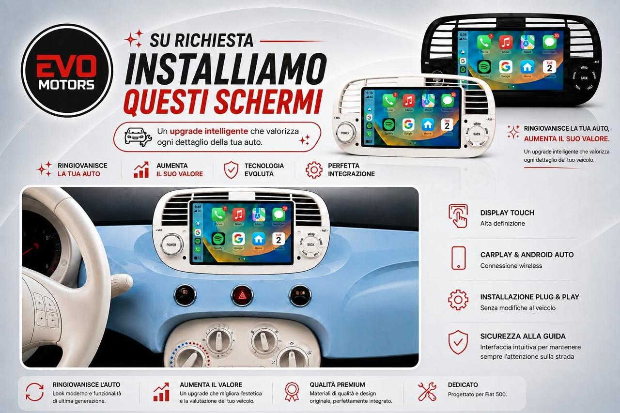 Fiat 500 1.2 Lounge EURO 6