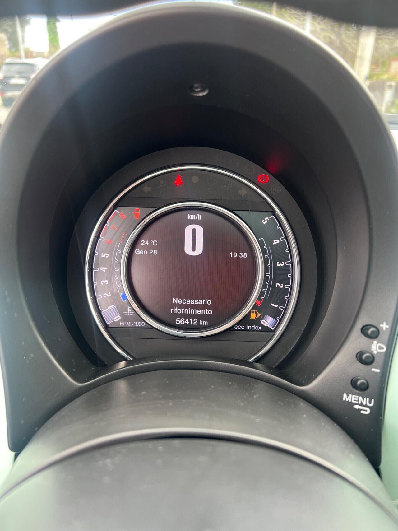 Fiat 500 1.2 benzina 2015 tagliandi certificati