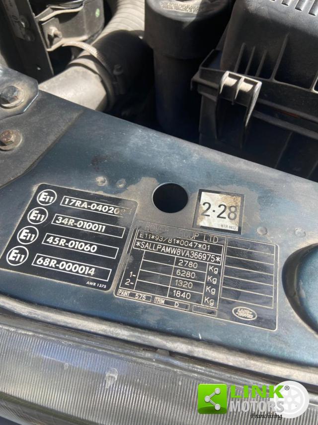 LAND ROVER Range Rover 2.5 turbodiesel 5 porte DT