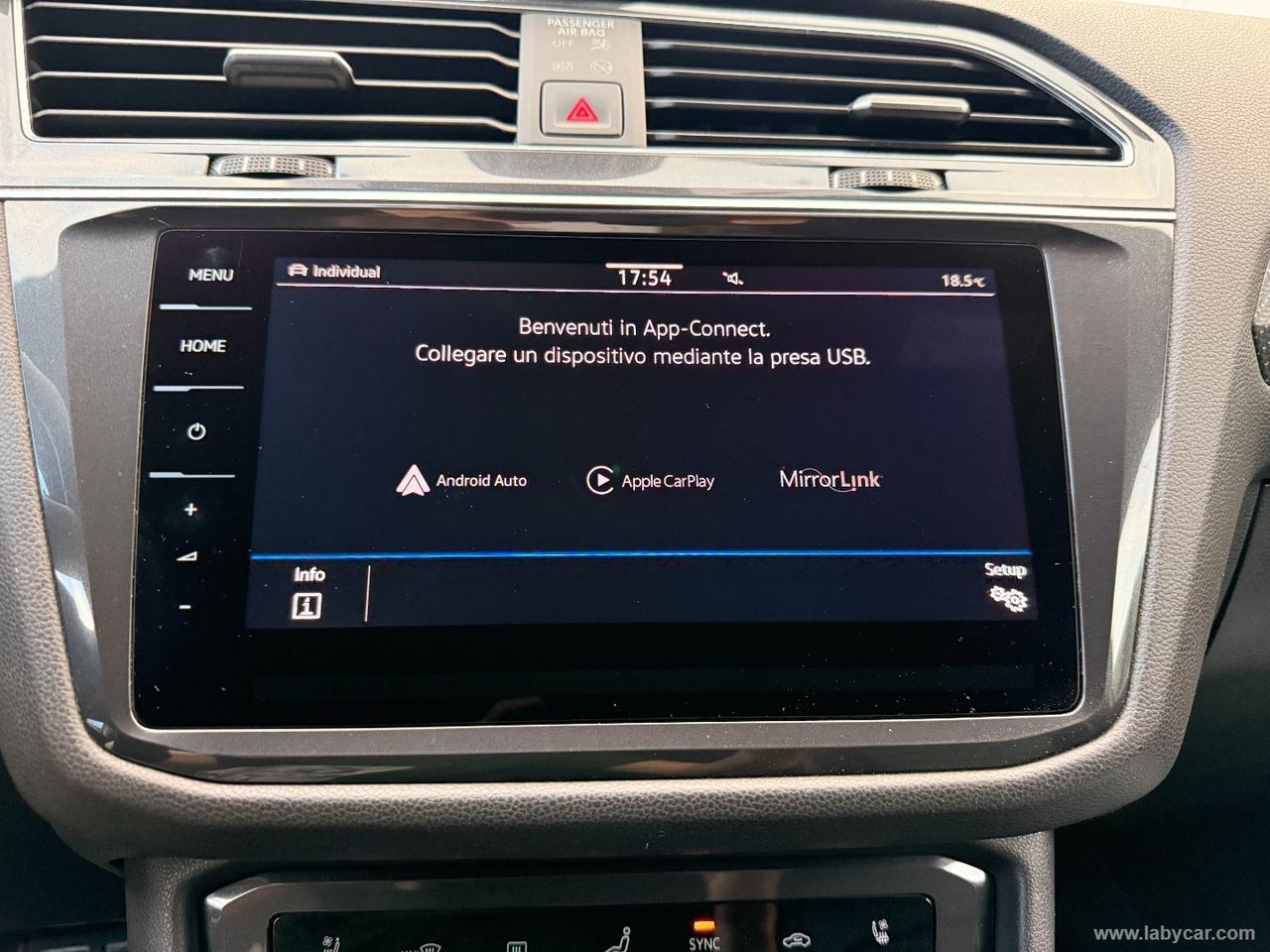 VOLKSWAGEN Tiguan Allsp. 4MOTION R-LINE TETTO PELLE