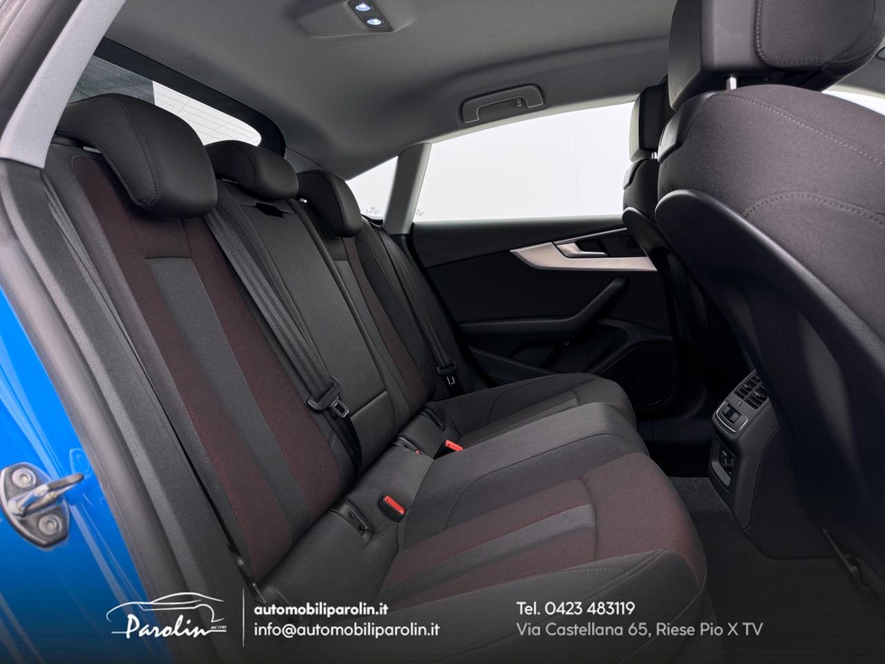 Audi A5 Sportback 40 2.0 tfsi mhev S-line edition S-tronic Blu Turbo