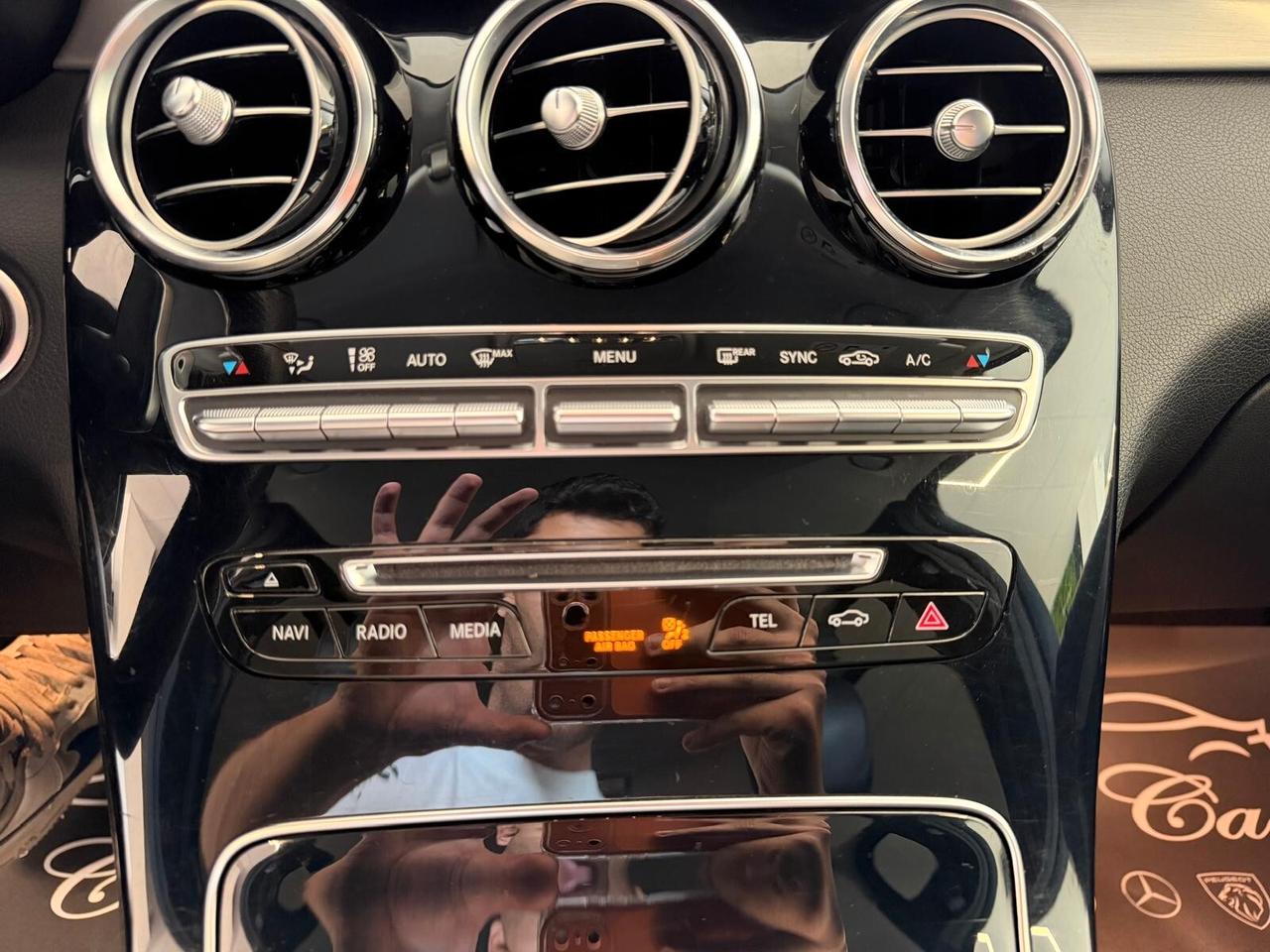 MERCEDES-BENZ GLC 250D 4MATIC PREMIUM 2.0 204CV PELLE NAVI CAM ANNO 2018