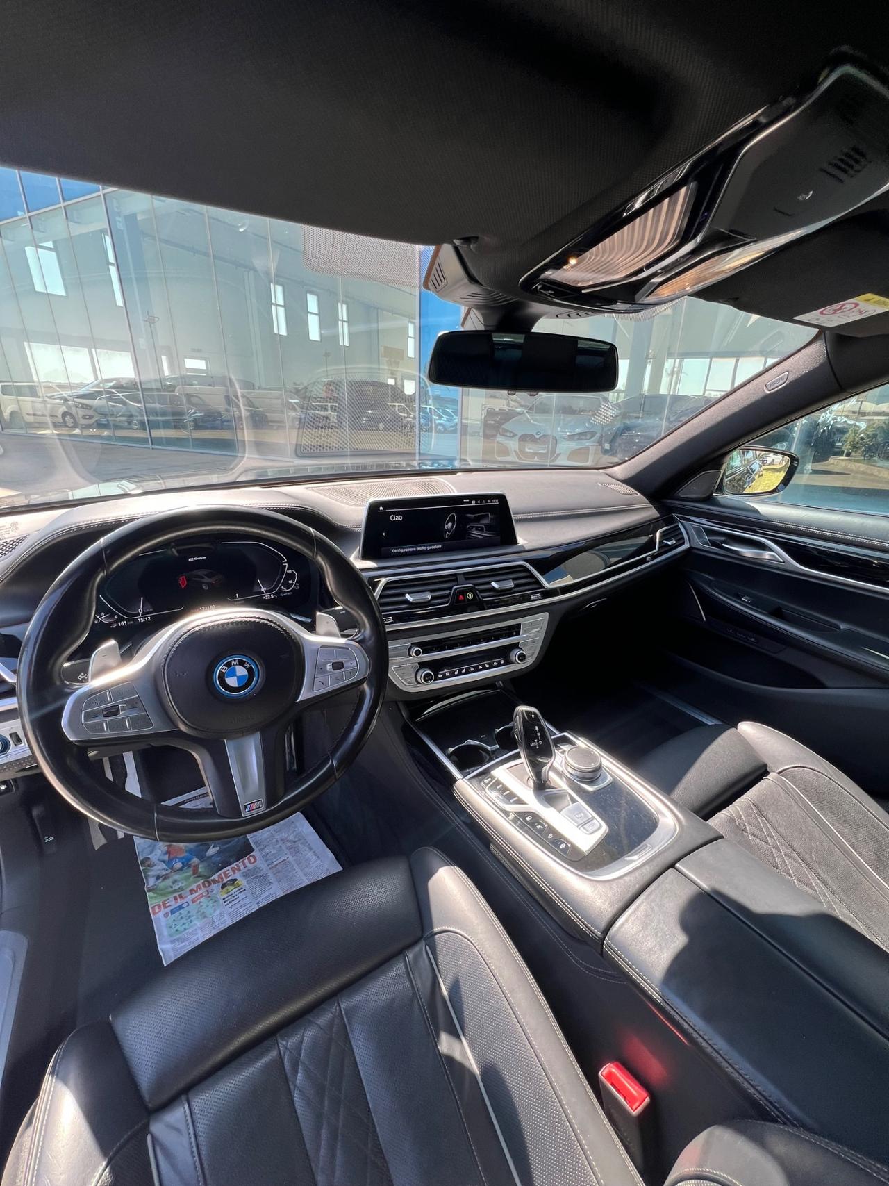 BMW 745 e Msport auto possibilità noleggio no scoring