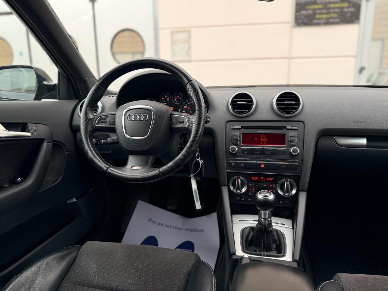 Audi A3 SPB 2.0 TDI 170 CV S-LINE Black edition