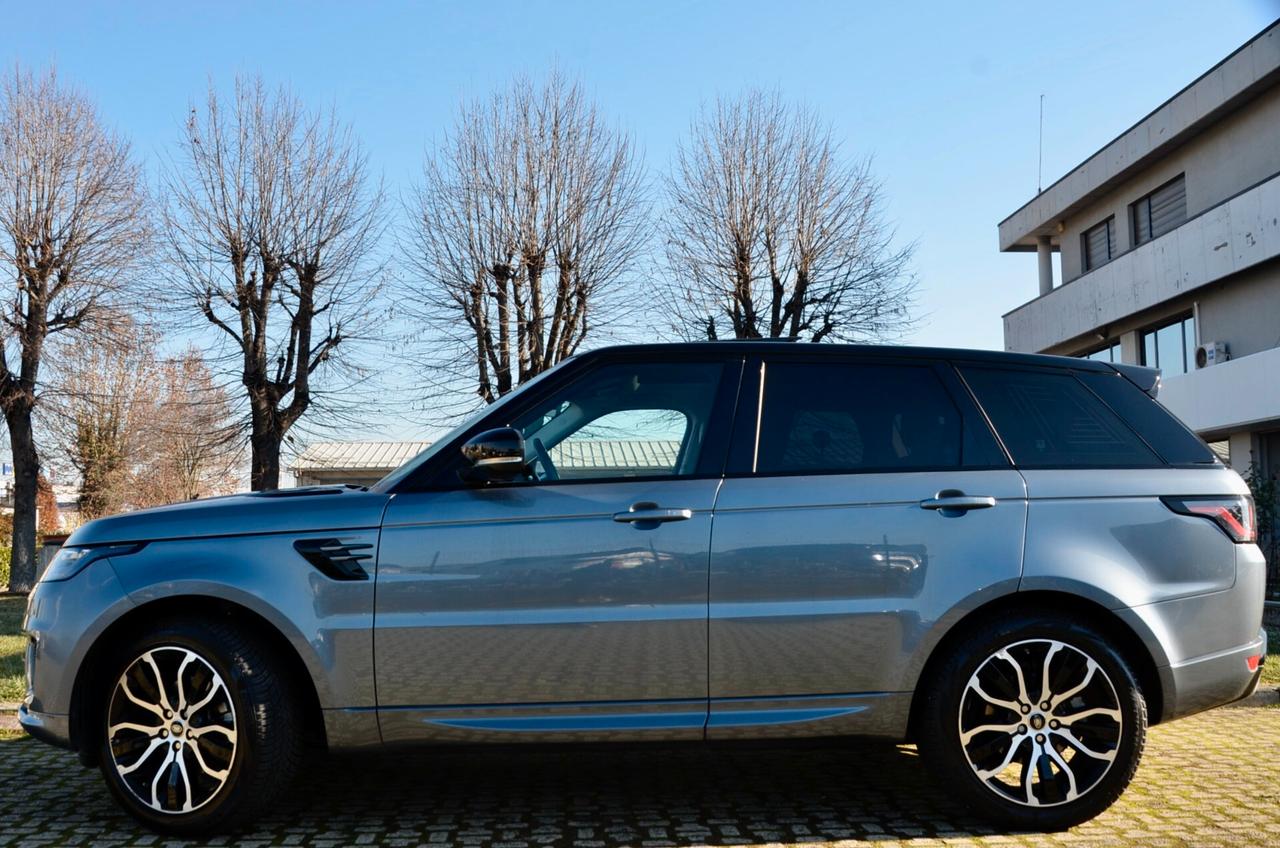 LAND ROVER RANGE ROVER SPORT 3.0 sdV6 HSE DYNAMIC 249cv AUTO, SERVICE LAND ROVER, UFF ITALIANA, TETTO, PELLE, 21", PERMUTE