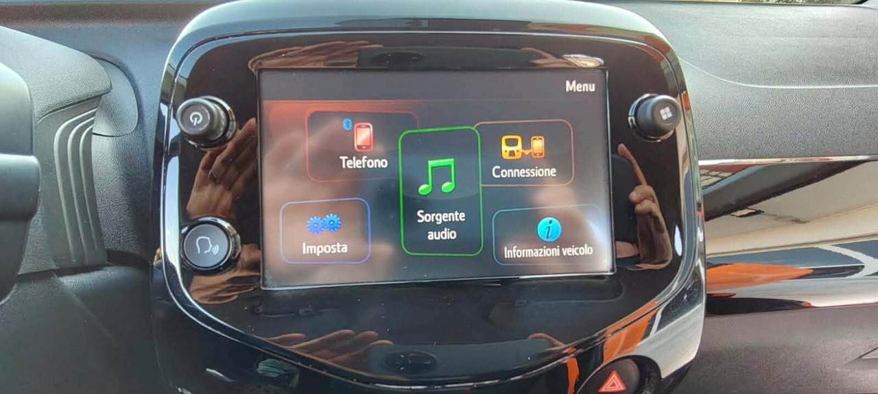 Toyota Aygo 1.0 72 CV x-wave orange KM 27000