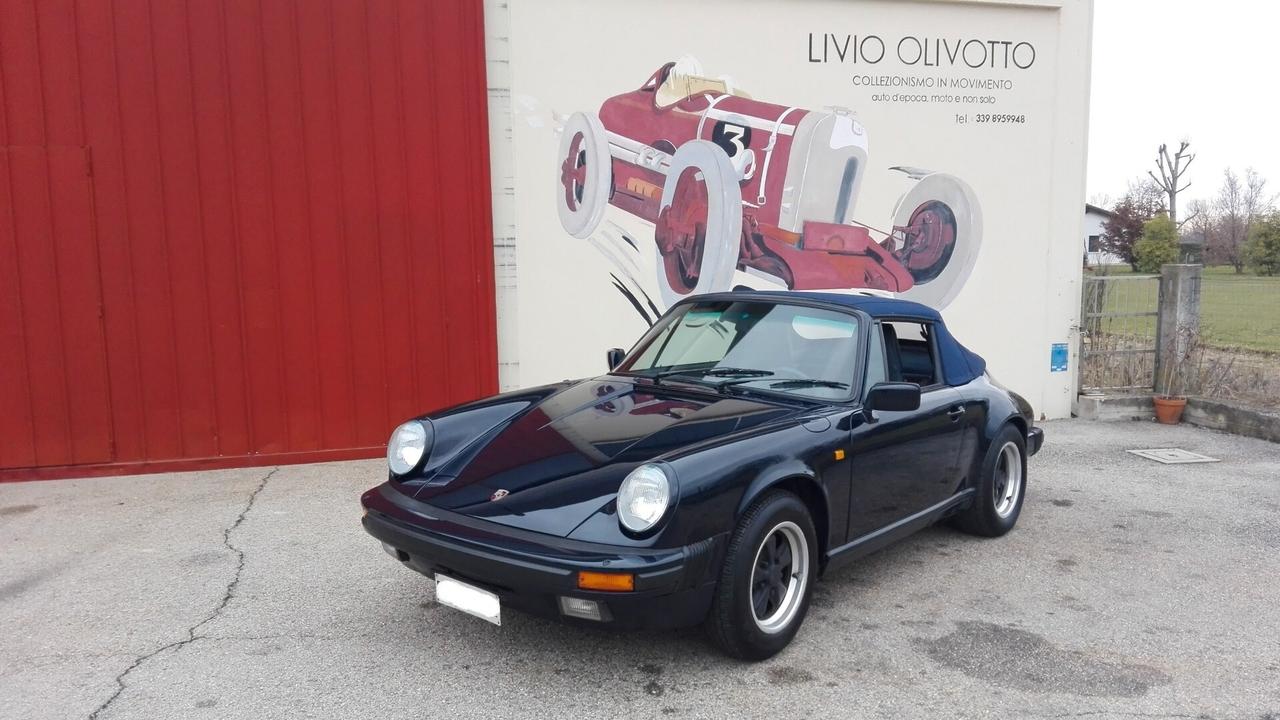 Porsche 911 Carrera 3200 Cabriolet del 1986