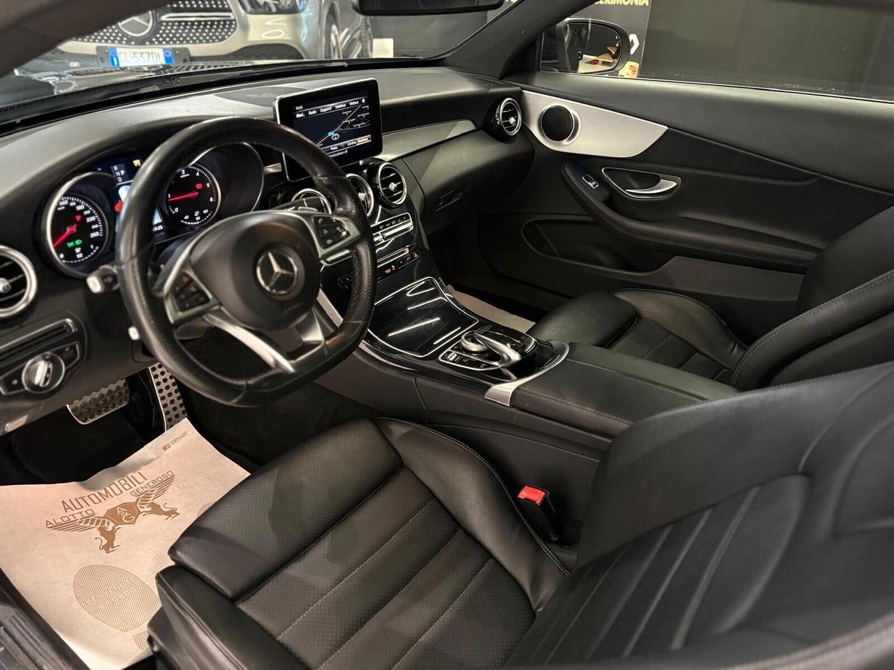 MERCEDES C 220D 4Matic Coupé AMG Premium TETTO