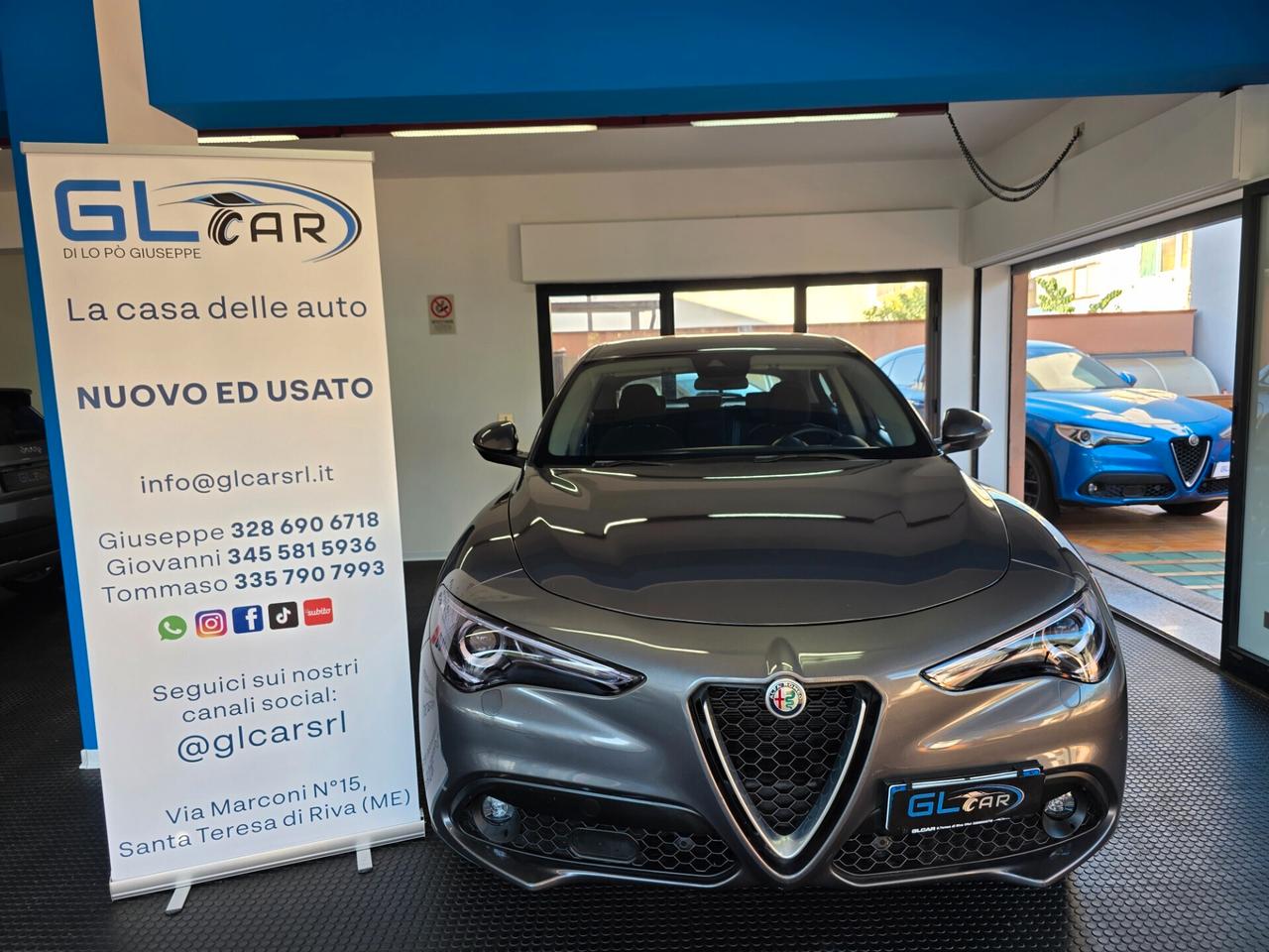 Alfa Romeo Stelvio 2.2 160cv AT8 2018 FINANZIABILE