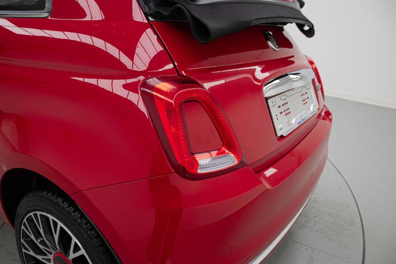 FIAT 500C 1.0 HYBRID RED