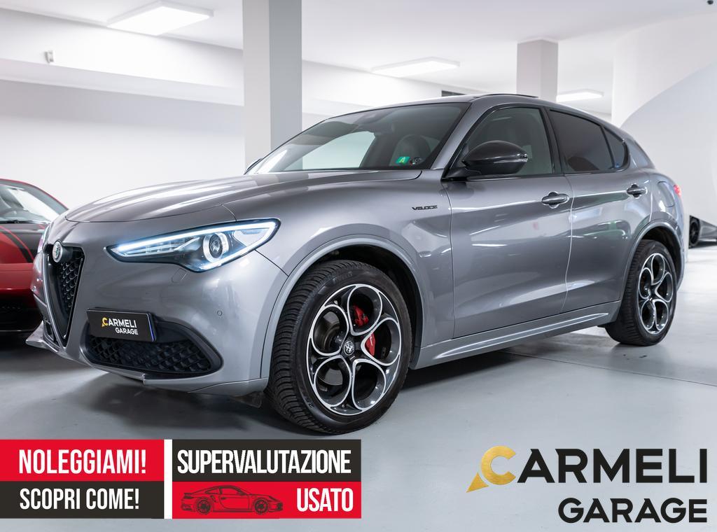 Alfa Romeo Stelvio 2.2 Turbodiesel 210 CV AT8 Q4 Veloce-CERCHI DA 20”-UNICOPROPRIETARIO