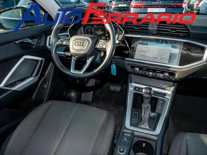 Audi Q3 45 SPB APPLE CAR PLAY SENS PARK DOPPI RETROCAMERA NAVY CRUISE CONTROL PRONTA CONSEGNA