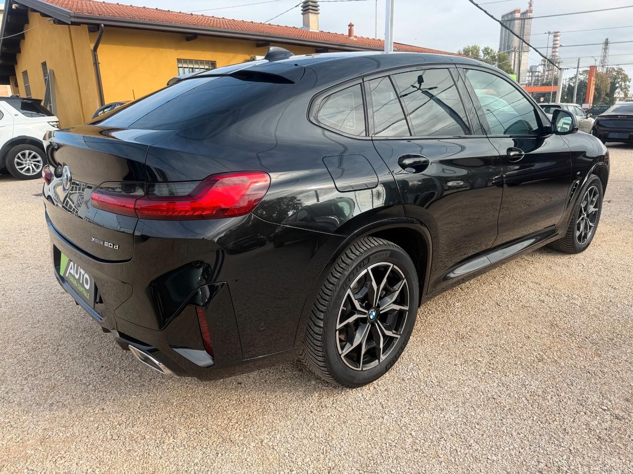Bmw X4 Total Black 190cv xDrive20d mhev 48V Msport Unico proprietario Tagliandi BMW
